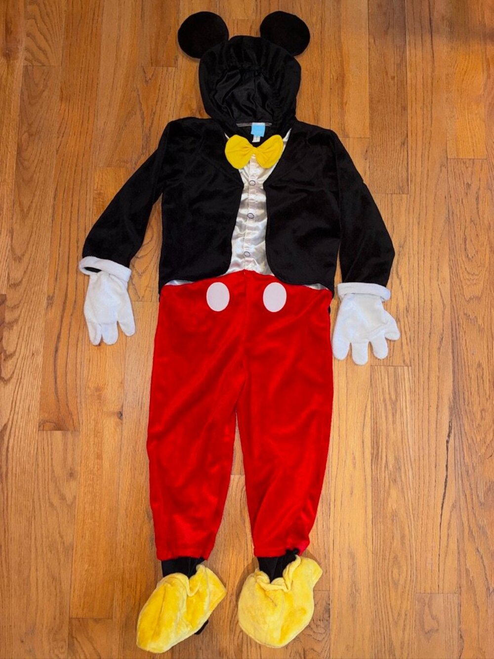 Disney Mickey Mouse Plush Hooded Halloween Costume Toddler 4T–5T